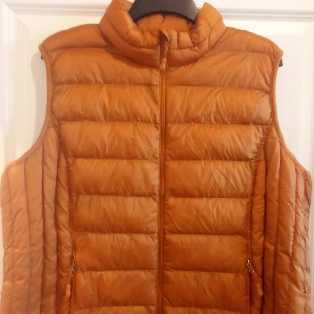 32 Degrees Gorpcore Lightweight Padded Puffy Cabincore Earth Toned Vest Size 2XL - Picture 2 of 5